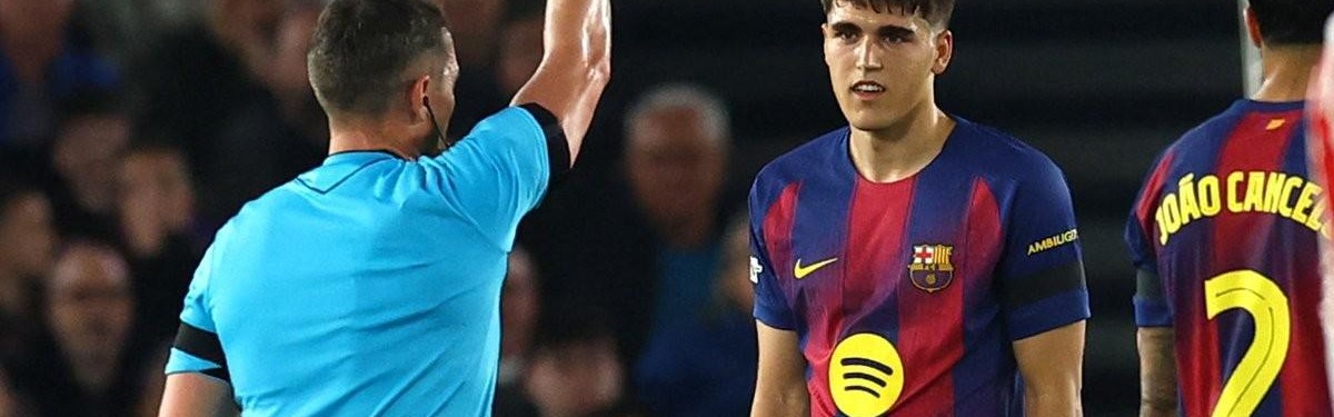 又交学费了，库巴西是首位20岁前在欧冠两次被罚下的球员